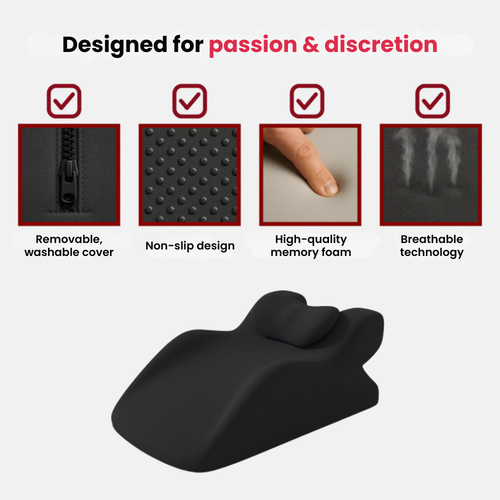 Ergonomisches Intimkissen für eine perfekte Position 